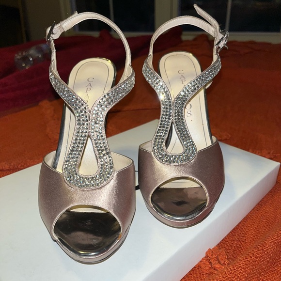 Satin heels - Picture 2 of 2